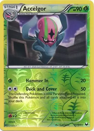 Accelgor Reverse Holo