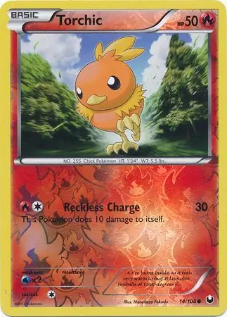 Torchic Reverse Holo