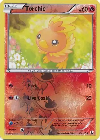 Torchic Reverse Holo