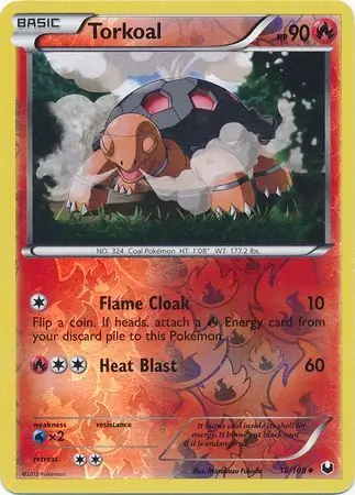Torkoal Reverse Holo