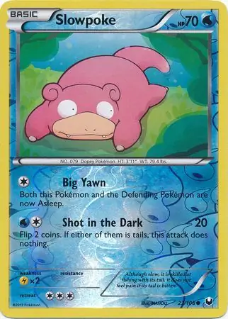 Slowpoke Reverse Holo