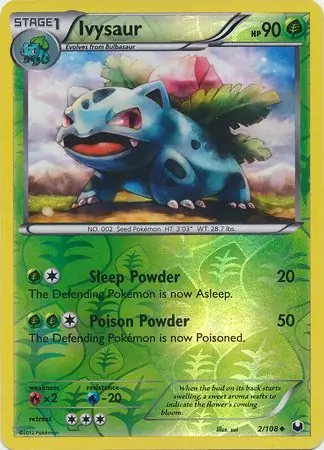 Ivysaur Reverse Holo