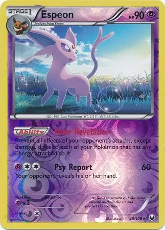 Espeon Reverse Holo