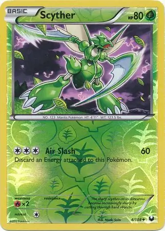 Scyther Reverse Holo