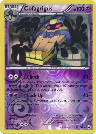 Cofagrigus Reverse Holo