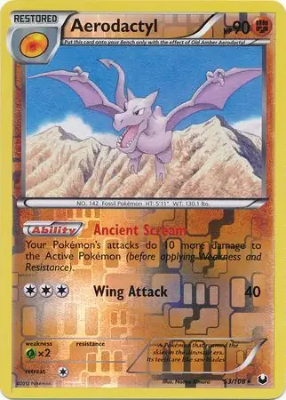 Aerodactyl Reverse Holo