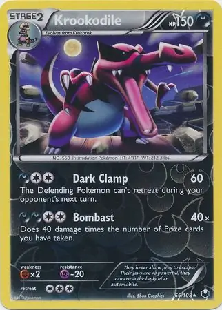 Krookodile Reverse Holo