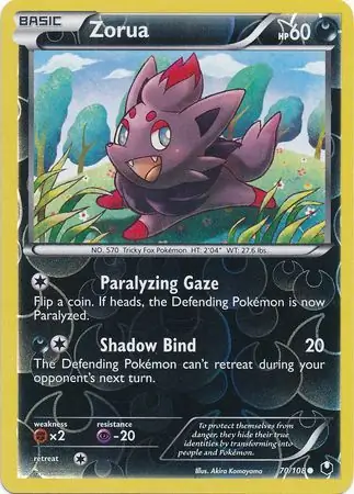 Zorua Reverse Holo