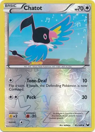 Chatot Reverse Holo