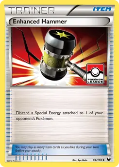 Enhanced Hammer Pokemon card from Dark Explorers
