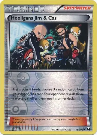 Hooligans Jim & Cas Reverse Holo