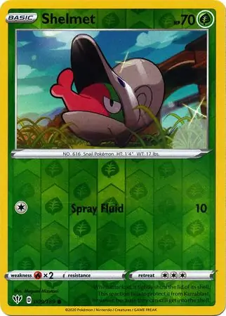 Shelmet Reverse Holo