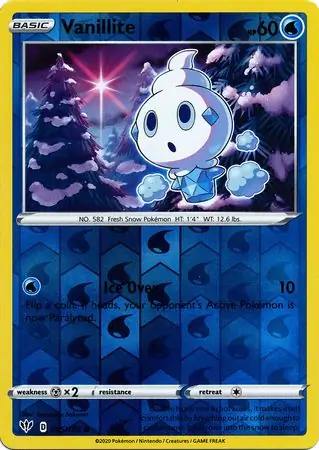 Vanillite Reverse Holo