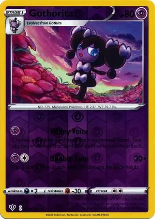 Gothorita Reverse Holo