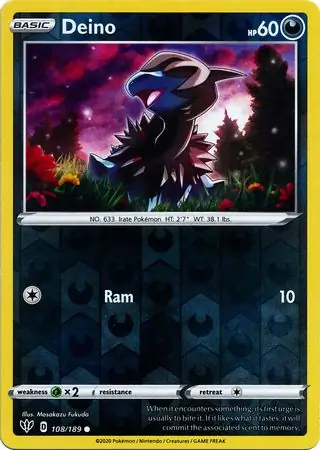 Deino Reverse Holo