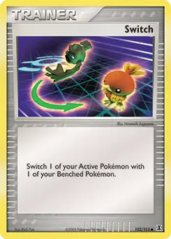 Switch Pokemon card from Delta Species