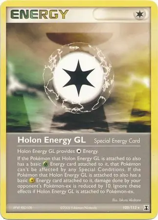 Holon Energy GL Reverse Holo Pokemon card from Delta Species