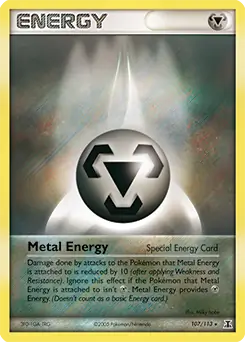 Metal Energy Pokemon card from Delta Species