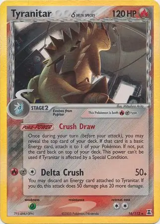 Tyranitar Reverse Holo