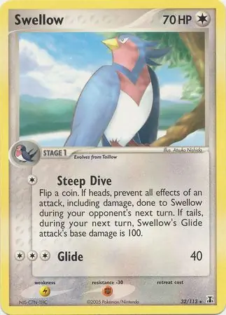 Swellow Reverse Holo