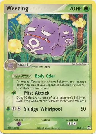Weezing Reverse Holo