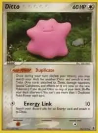 Ditto Reverse Holo Pokemon card from Delta Species