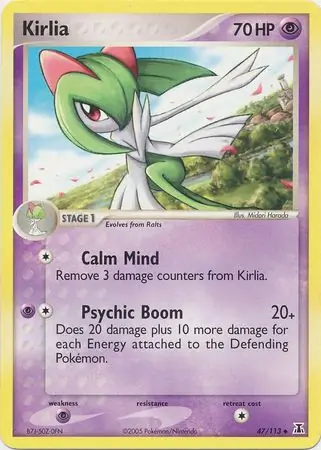 Kirlia Reverse Holo