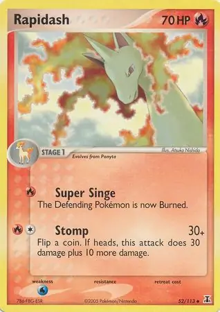 Rapidash Reverse Holo