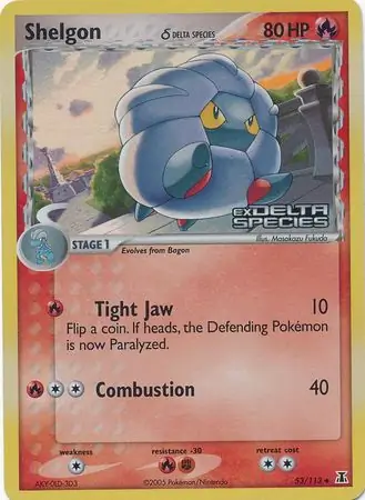 Shelgon Reverse Holo