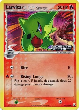 Larvitar Reverse Holo