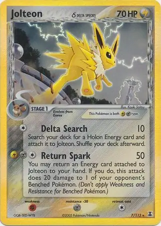 Jolteon Reverse Holo
