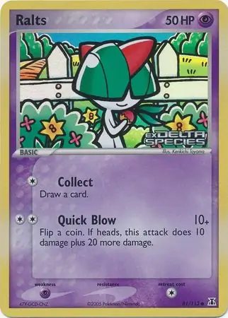 Ralts Reverse Holo