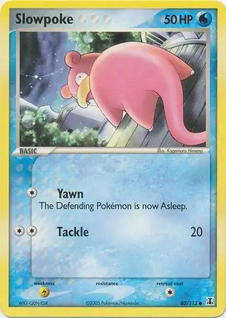 Slowpoke Reverse Holo
