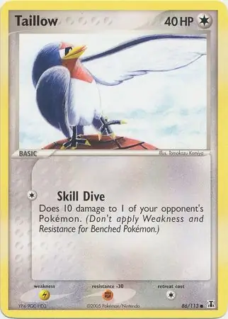 Taillow Reverse Holo