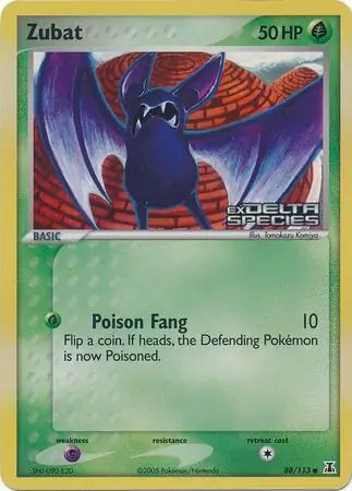 Zubat Reverse Holo