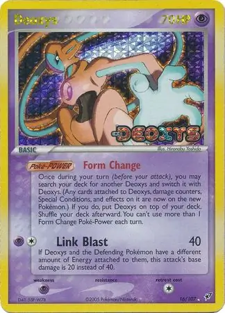 Deoxys Reverse Holo