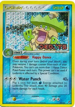 Ludicolo Reverse Holo