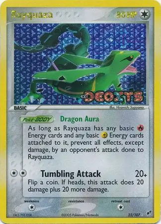 Rayquaza Reverse Holo
