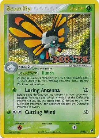 Beautifly Reverse Holo