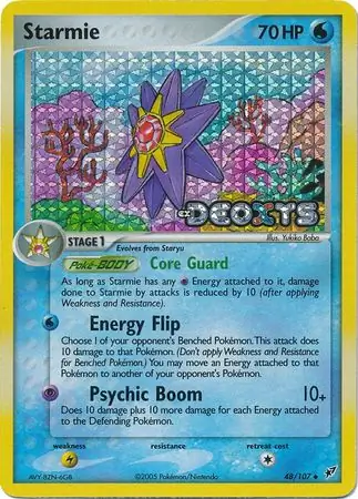 Starmie Reverse Holo