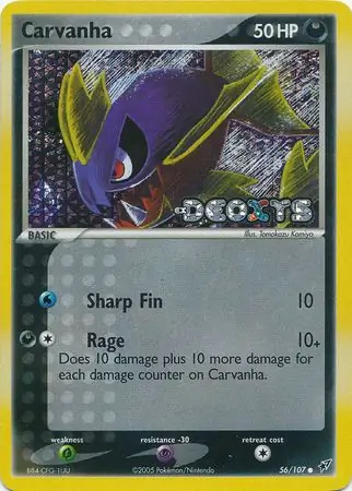 Carvanha Reverse Holo