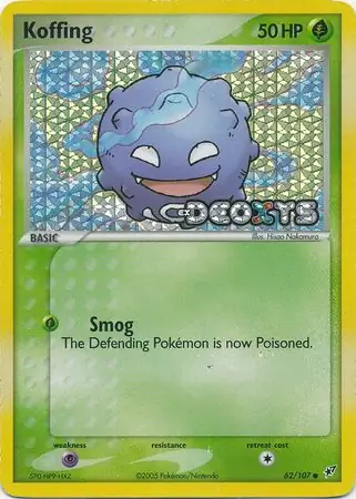 Koffing Reverse Holo