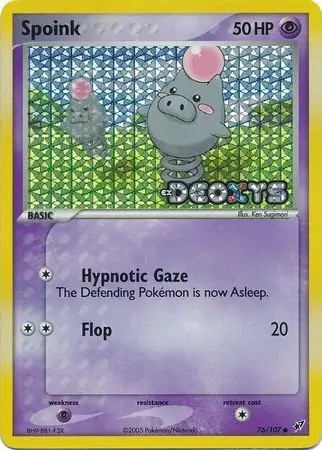 Spoink Reverse Holo