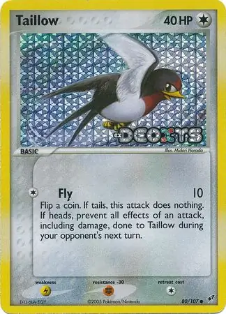 Taillow Reverse Holo