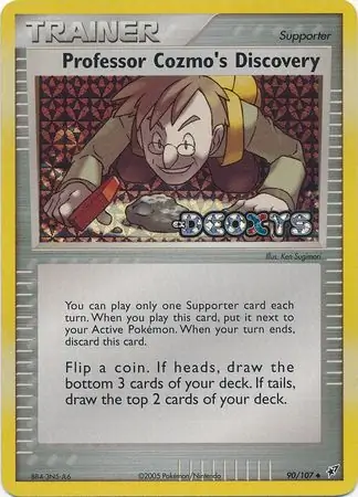 Professor Cozmo's Discovery Reverse Holo