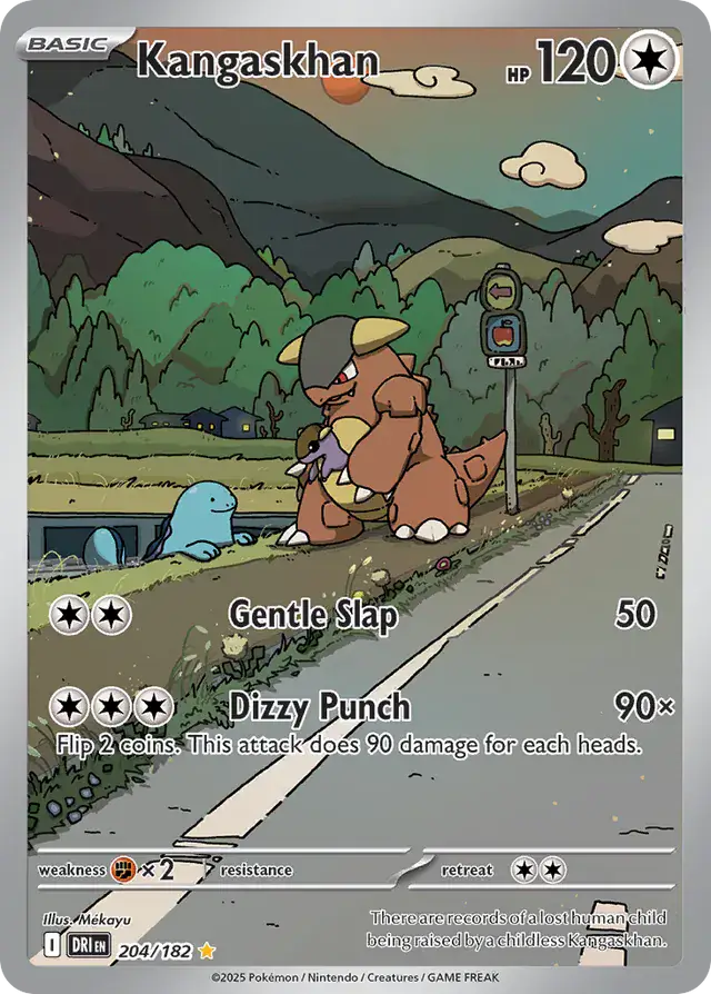 Kangaskhan Pokemon card from Destined Rivals
