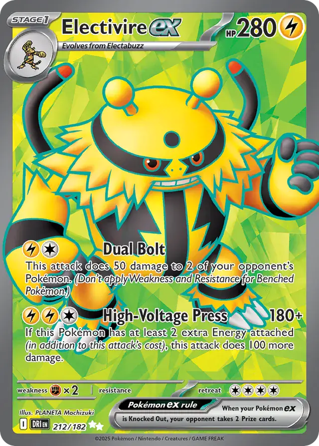 Electivire Pokemon card from Destined Rivals