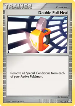 Double Full Heal Pokemon card from Diamond & Pearl