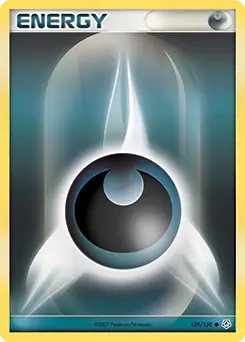 Darkness Energy Reverse Holo Pokemon card from Diamond & Pearl