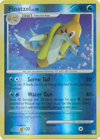 Floatzel Reverse Holo
